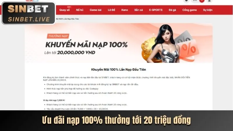 Hoàn trả cược thua 32win